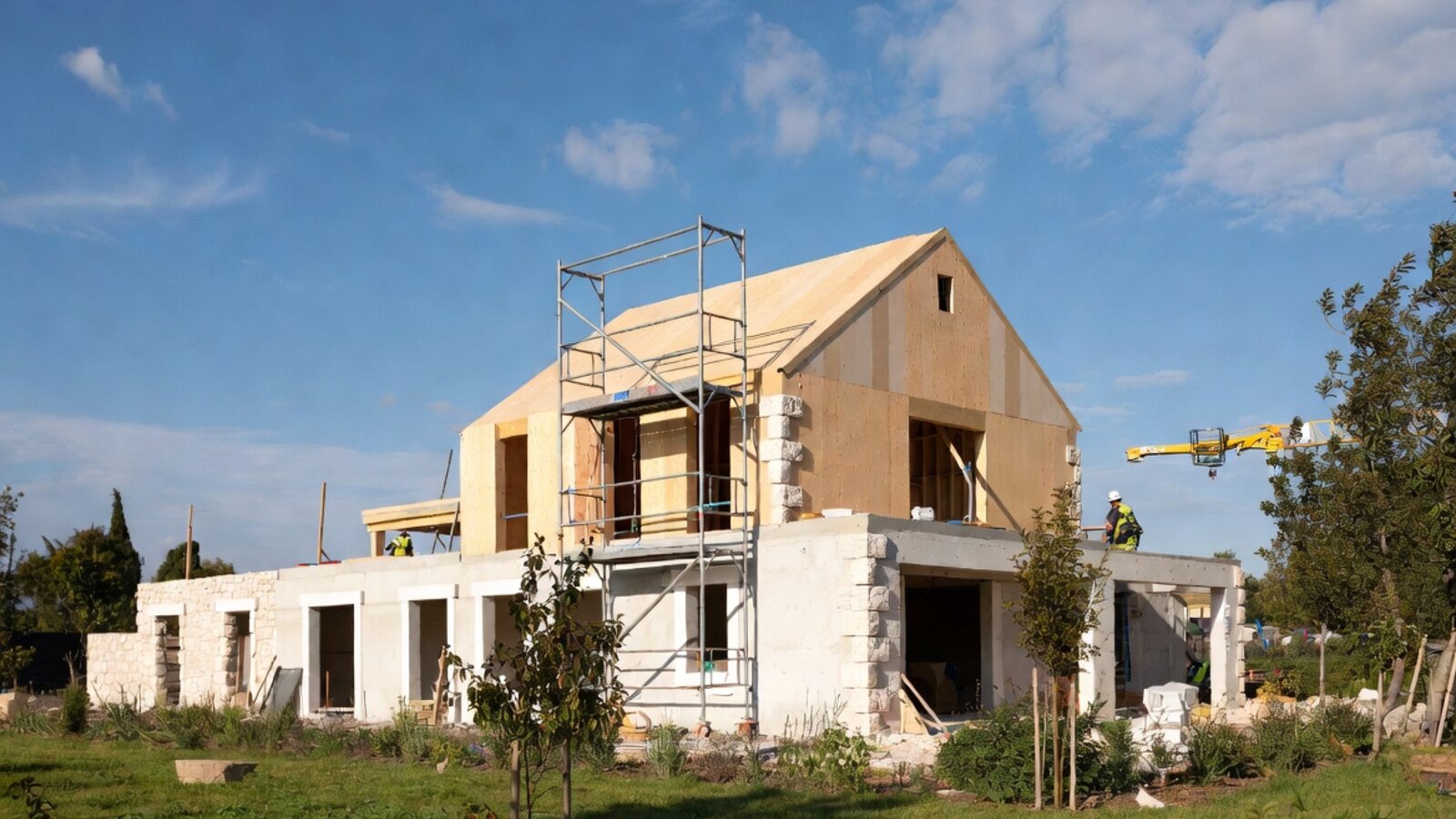 Exemple de surélévation ossature bois sur maison girondine — projet type MY RENOV